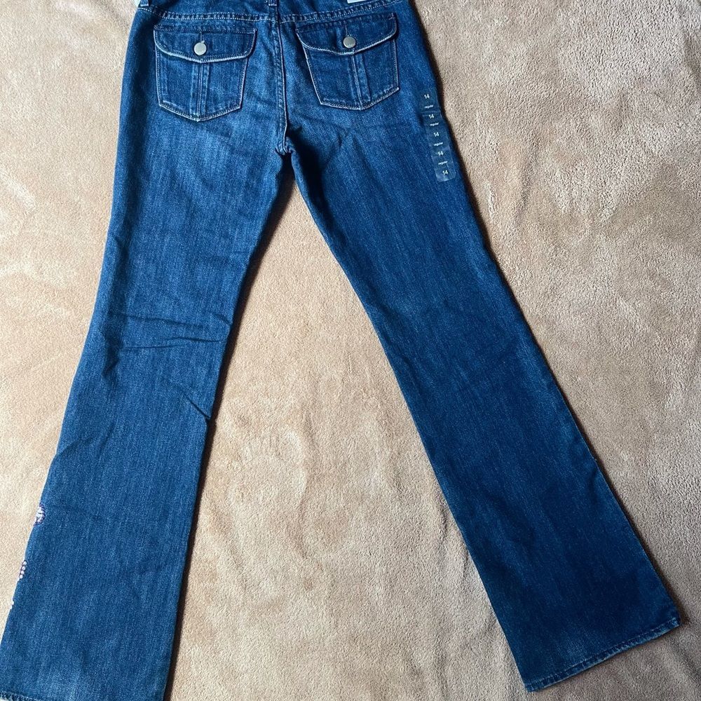 Gap jeans size 14 boot cutt - Picture 4 of 6